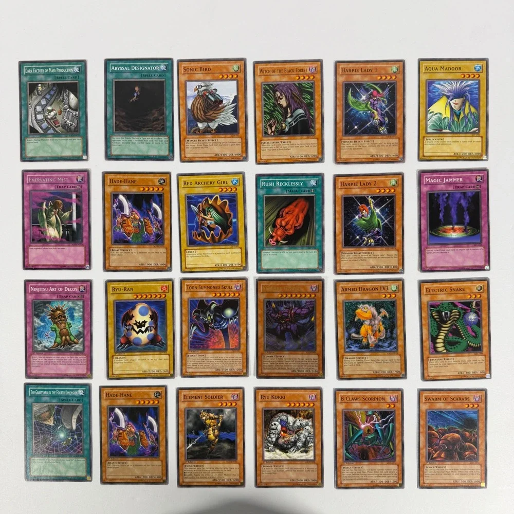 Yu-Gi-Oh Card Lot 478 Count 10 1st Editions 15+ Sets Toon Summoned Skull Ryu-Ran